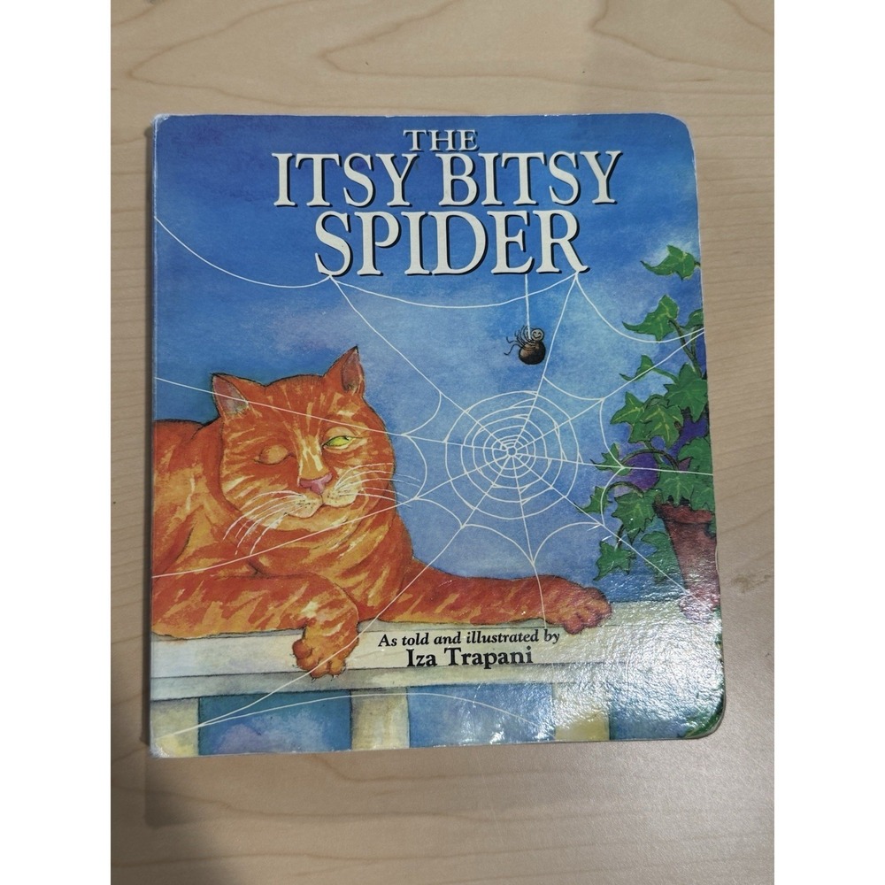 EVC The Itsy Bitsy Spider by Iza Trapani H Book (English) 1993 First Edition?